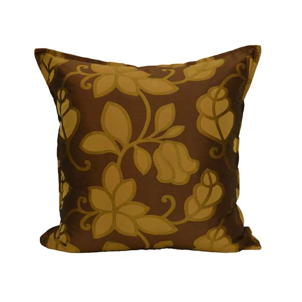 Federa cuscino classico in raso stampa fiori