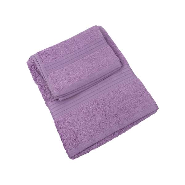 Coppia di asciugamani spugna di cotone