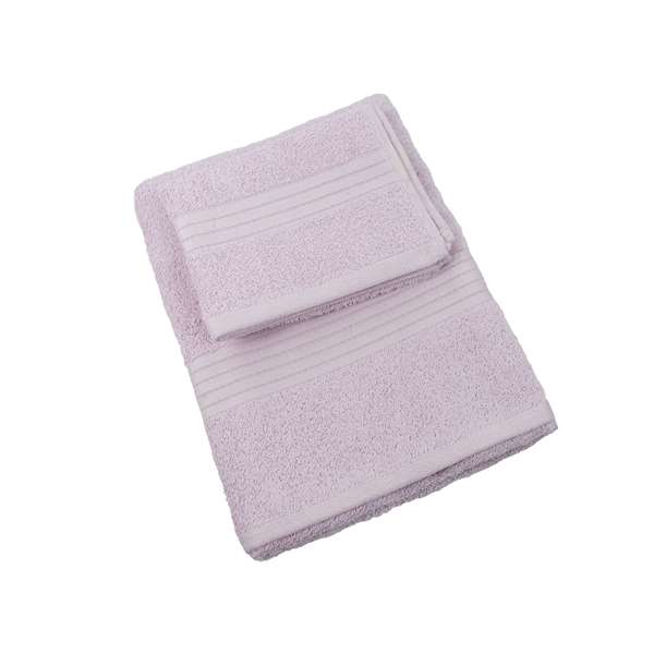Coppia di asciugamani spugna di cotone
